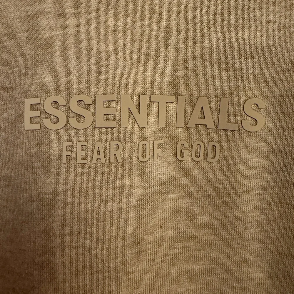 Fear of God Tan Crewneck Sweater Nwt